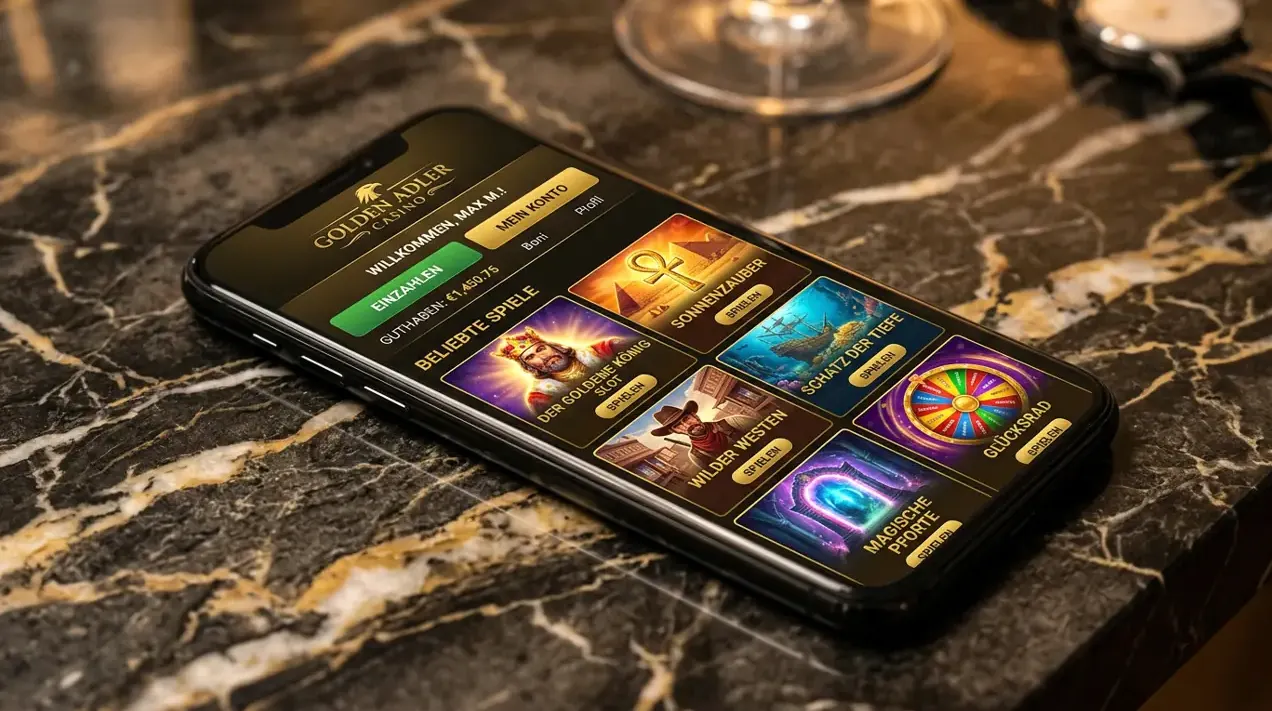 Mobile Nutzung — Crazy Luck